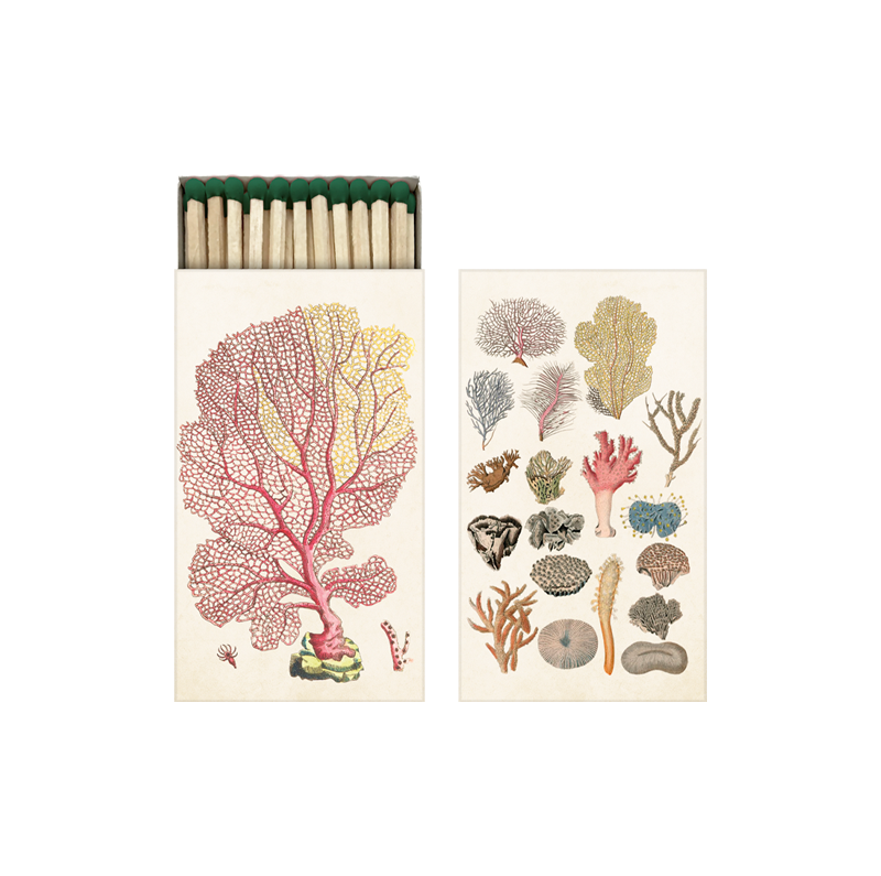 matches coral